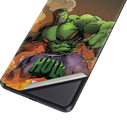 Marvel Hulk Smash Galaxy S21 Plus 5G Skin